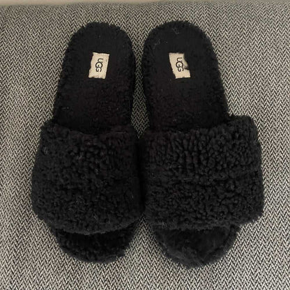 New 11/41 Ugg Cozy Cozetta Black Slippers, Slides, Sandals Women > Shoes > Slippers 90 $ Buttons & Beans Co.