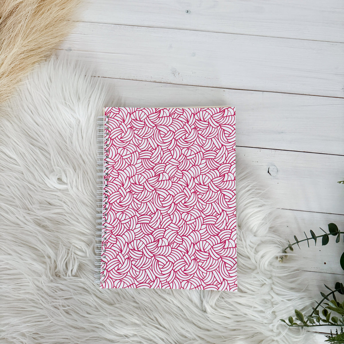 Crochet is my Craft, Spiral Bound Notebook, Blank, Ruled or Bullet Paper, for Crafters, Fibre enthusiasts, Crocheters and Knitters