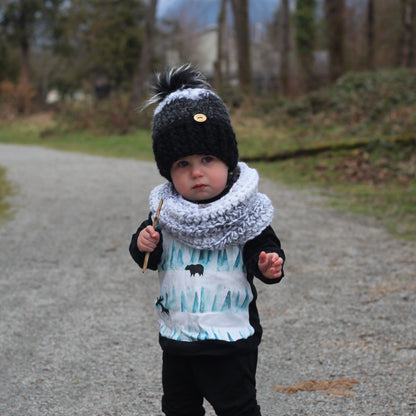 Pattern | Chunky Ombre Crochet Hat | Baby to Adult Sizes
