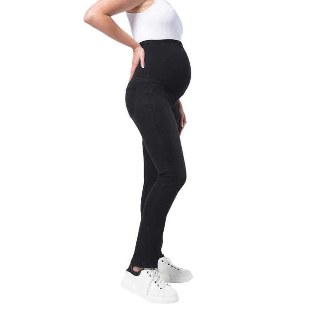 Parasuco Maternity Classic Fit Stretch Jeans with Tummy Panel | Black Pants Women > Jeans 24 $ Buttons & Beans Co.