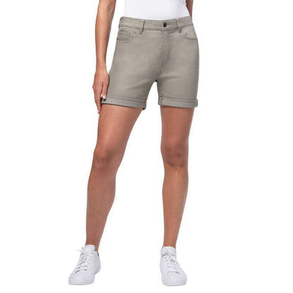 Parasuco Women’s Knit Denim Short, Tan Denim Wash, Bermuda Jean Shorts Women > Shorts > Bermudas 15 $ Buttons & Beans Co.