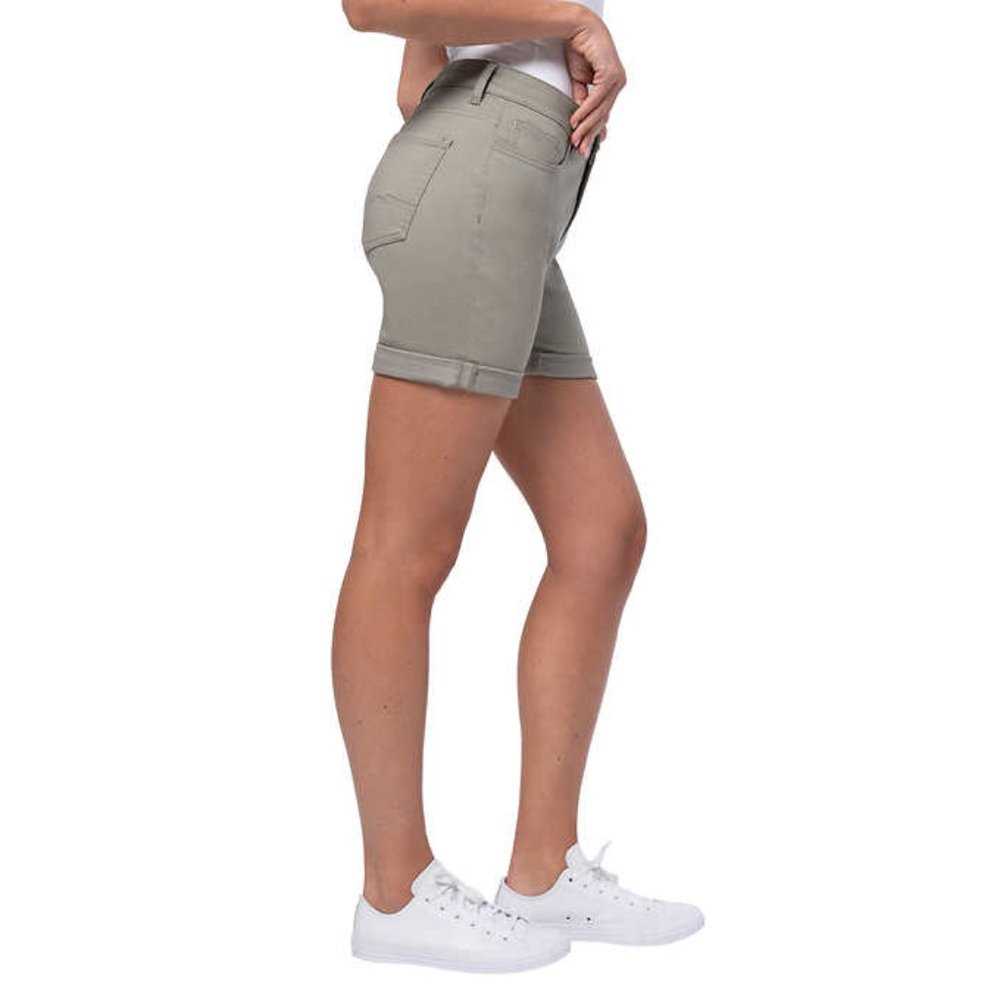 Parasuco Women’s Knit Denim Short, Tan Denim Wash, Bermuda Jean Shorts Women > Shorts > Bermudas 15 $ Buttons & Beans Co.