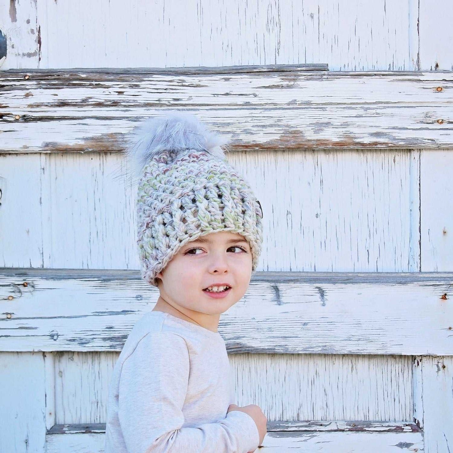 Pattern | Chunky Classic Crochet Hat | Baby to Adult Sizes Patterns 8 $ Buttons & Beans Co.