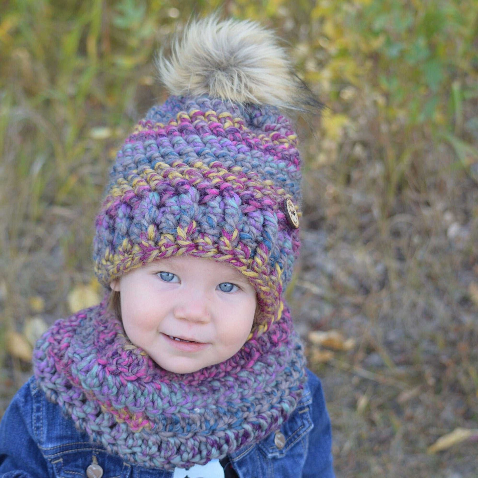 Pattern | Chunky Classic Crochet Hat | Baby to Adult Sizes Patterns 8 $ Buttons & Beans Co.