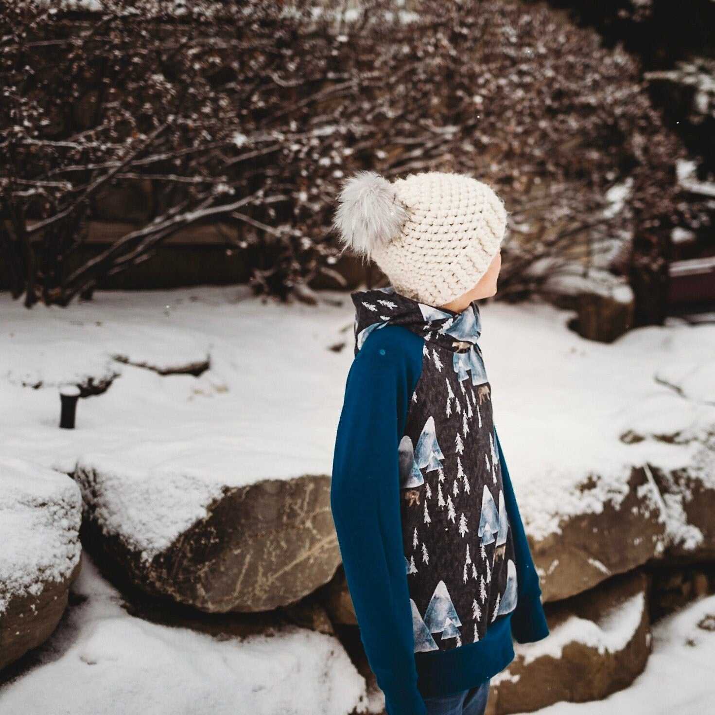 Pattern | Chunky Classic Crochet Hat | Baby to Adult Sizes Patterns 8 $ Buttons & Beans Co.