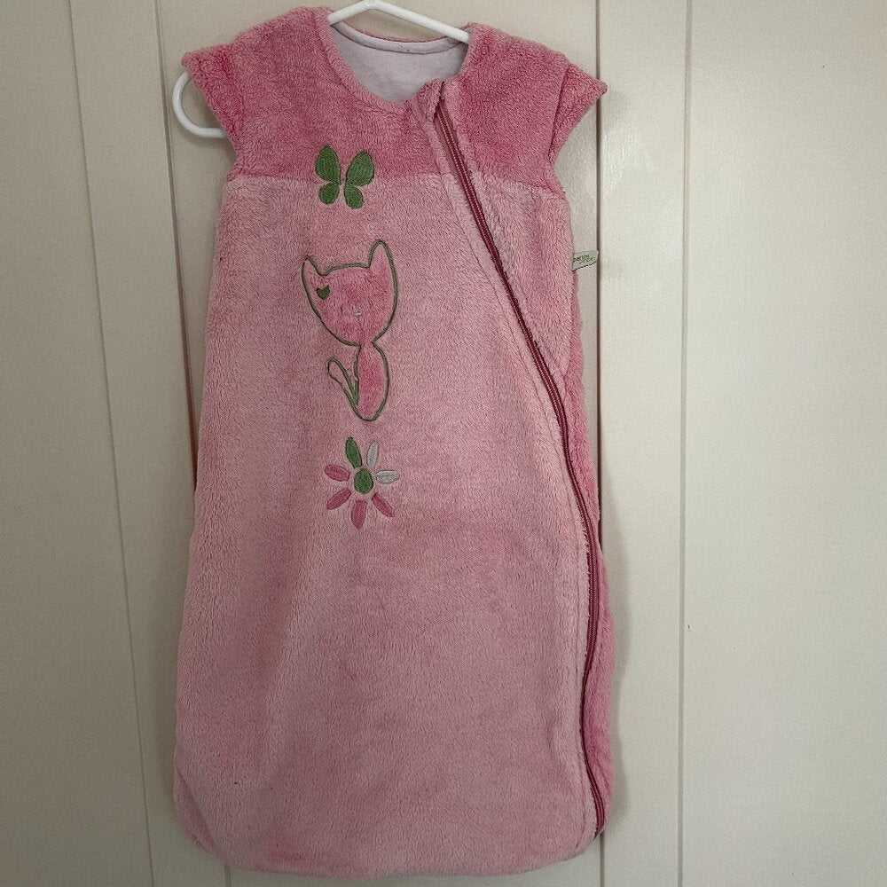 PerlimPinpin 0-6 M Girls Fleece Sleeper, Sleep Sack, Sleep Bag Kids > Pajamas > Sleep Sacks 20 $ Buttons & Beans Co.