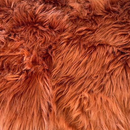 Mahogany | Faux Fur Fabric by the Yard or Meter | Pompom, arts & crafts, Costume, Upholstery, stuffy