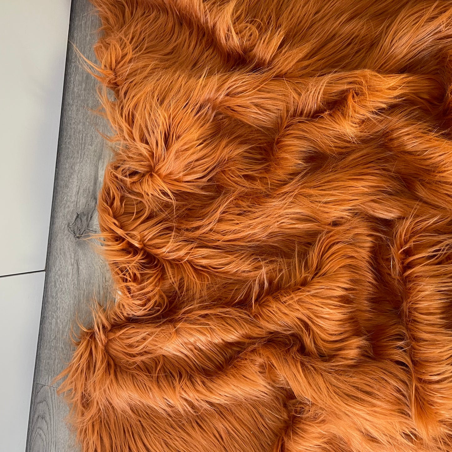 Cognac | Faux Fur Fabric by the Yard or Meter | Pompom, arts & crafts, Costume, Upholstery, stuffy