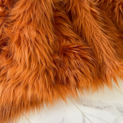 Auburn | Faux Fur Fabric by the Yard or Meter | Pompom, arts & crafts, Costume, Upholstery, stuffy