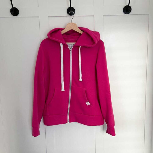 Pink Urban Look Womens Active Long Sleeve Fleece Zip Up Hoodie Women > Sweaters 22 $ Buttons & Beans Co.