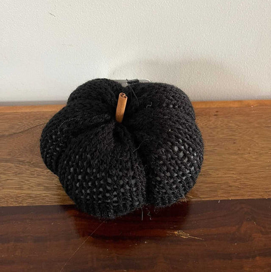 Pumpkin | Black Knit Fall Decor Pumpkins 2 $ Buttons & Beans Co.