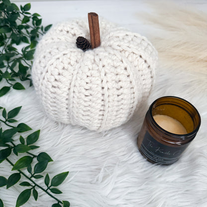 Pumpkin | Chunky Fun Crochet Fall Decor | Pick your Colour