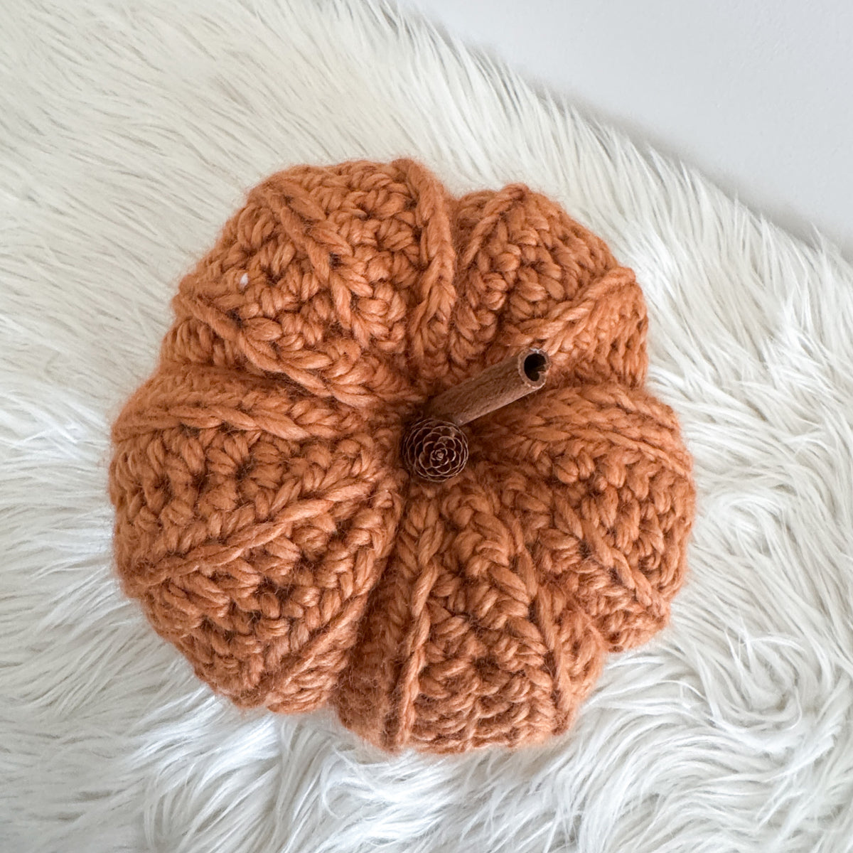Pumpkin | Chunky Crochet Cozy Fall Decor | Pick your Colour