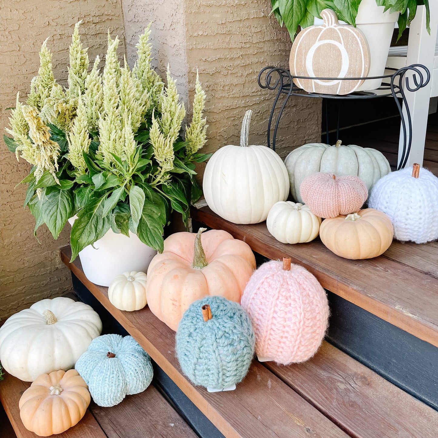 Pumpkin Chenille Velvet | Pick your Colour| Crochet Fall Decor