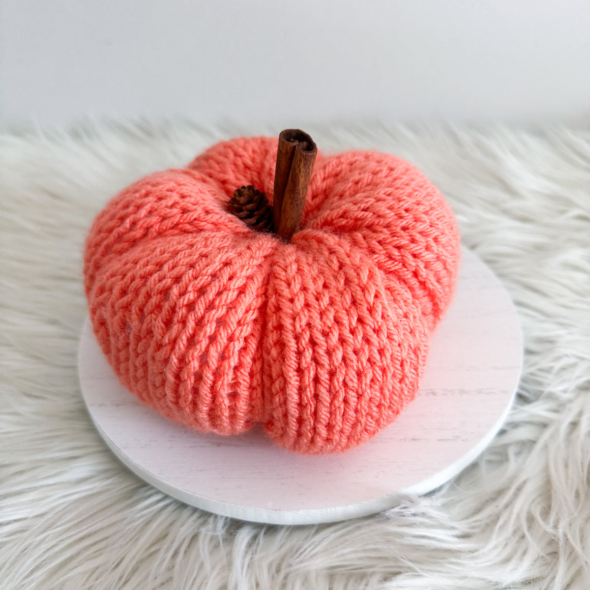 Pumpkin | Knit Fall Decor | Pick your Colour