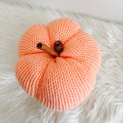 Pumpkin | Knit Fall Decor | Pick your Colour