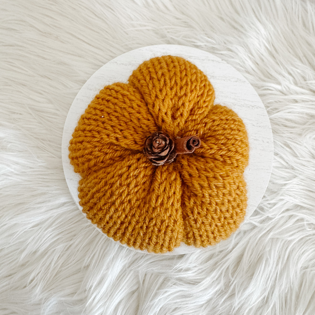 Pumpkin | Knit Fall Decor | Pick your Colour