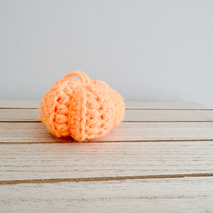Mini Halloween Pumpkin | Pick your Colour | Orange Crochet Fall Decor