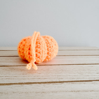 Mini Halloween Pumpkin | Pick your Colour | Orange Crochet Fall Decor