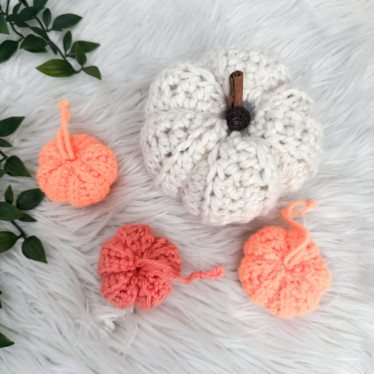 Mini Halloween Pumpkin | Pick your Colour | Neon Crochet Fall Decor