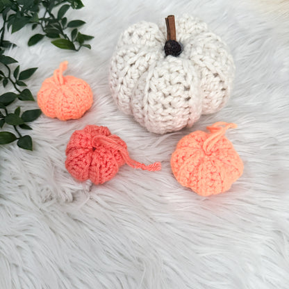Mini Halloween Pumpkin | Pick your Colour | Neon Crochet Fall Decor