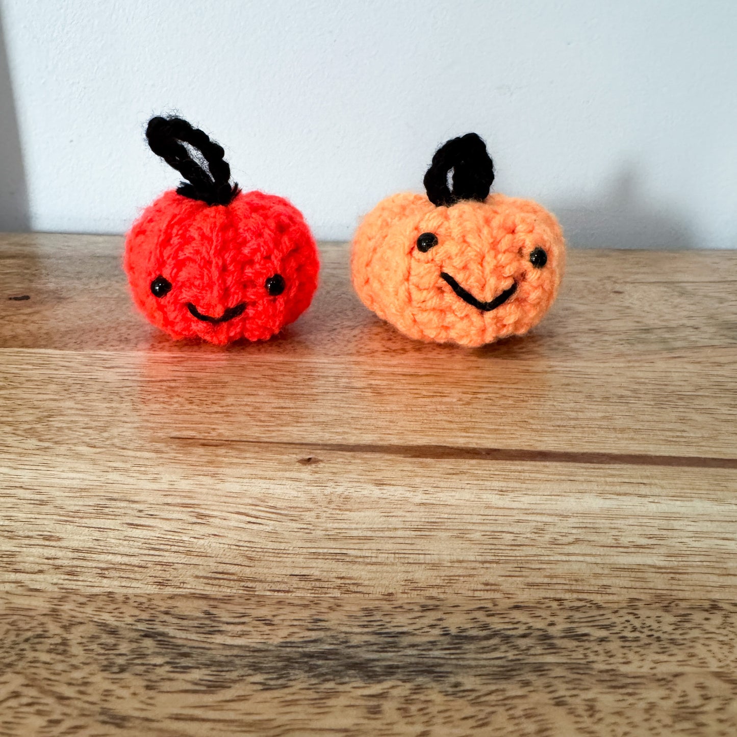 Mini Halloween Kawaii Pumpkin | Pick your Colour | Orange Crochet Fall Decor