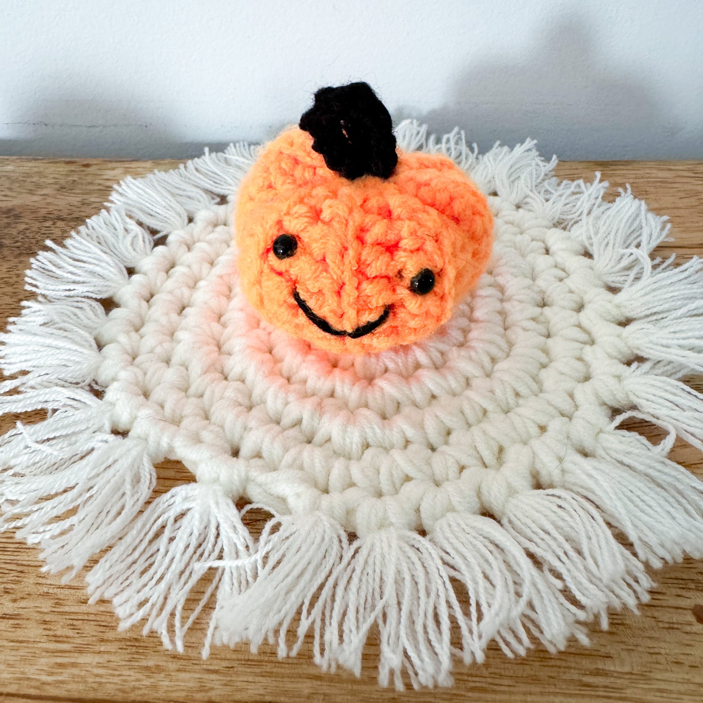 Mini Halloween Kawaii Pumpkin | Pick your Colour | Orange Crochet Fall Decor