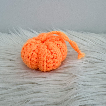 Mini Halloween Pumpkin | Pick your Colour | Orange Crochet Fall Decor