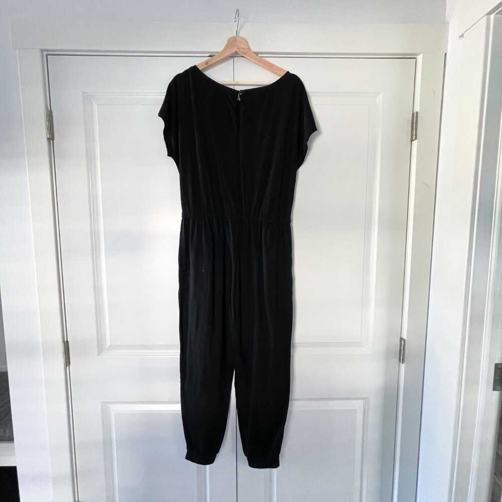 SHEIN LUNE Solid Drawstring Waist Keyhole Back Jumpsuit Women > Pants & Jumpsuits > Jumpsuits & Rompers 13 $ Buttons & Beans Co.