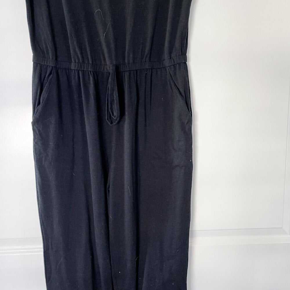 SHEIN LUNE Solid Drawstring Waist Keyhole Back Jumpsuit Women > Pants & Jumpsuits > Jumpsuits & Rompers 13 $ Buttons & Beans Co.