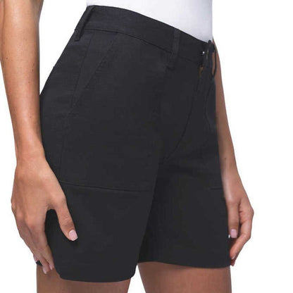 Santana Women's Dobby Short Black, Bermuda Shorts Women > Shorts > Bermudas 15 $ Buttons & Beans Co.