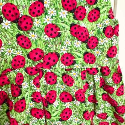 Sewcute Creations Girls Ladybug Dress, Pinafore Kids > Costumes 15 $ Buttons & Beans Co.