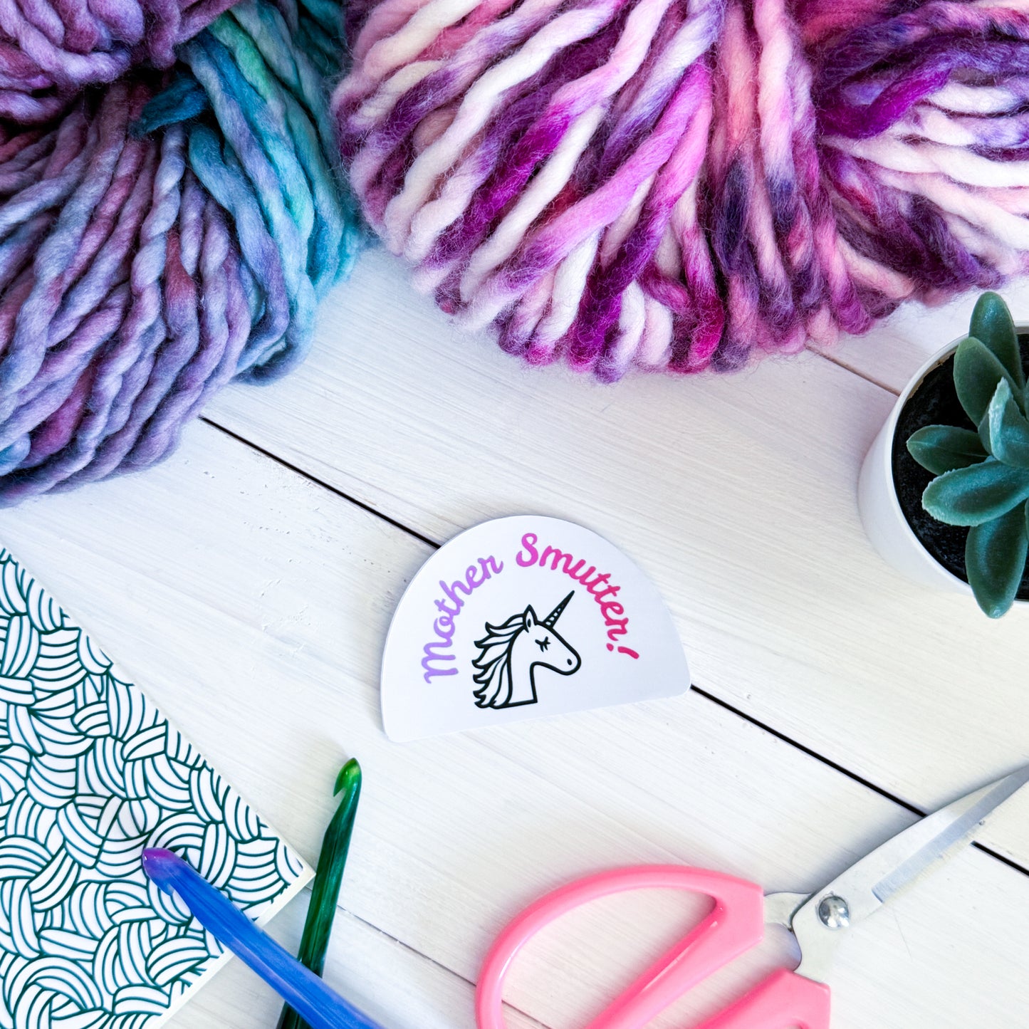 Mother Smutter! Sassy Pets Premium Vinyl Sticker, Smut Funny, Book Lover Gift, Sassy Humour
