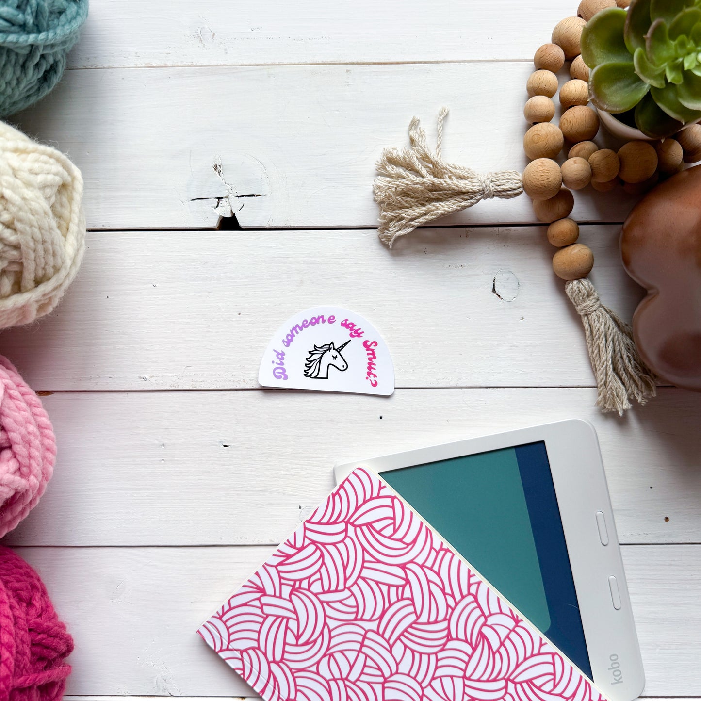 Did Someone Say Smut? Sassy Pets Premium Vinyl Sticker, Smut Funny, Book Lover Gift, Sassy Humour