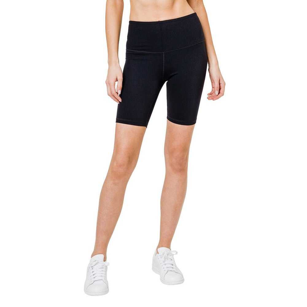 Tuff Veda Women’s Short, Women's Workout Bike Short, Black High Waist Pocket Women > Shorts > Bike Shorts 15 $ Buttons & Beans Co.