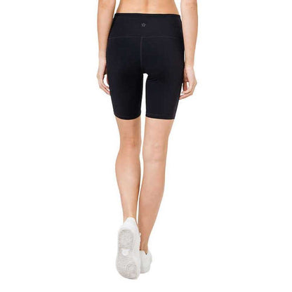 Tuff Veda Women’s Short, Women's Workout Bike Short, Black High Waist Pocket Women > Shorts > Bike Shorts 15 $ Buttons & Beans Co.