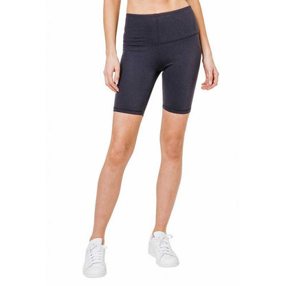 Tuff Veda Women’s Short, Women's Workout Bike Short, Grey High Waist Pocket Women > Shorts > Bike Shorts 15 $ Buttons & Beans Co.