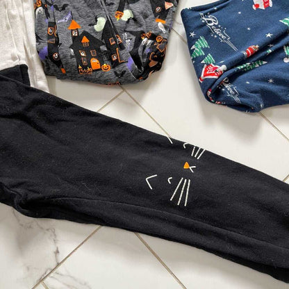 Unisex Cat, Witch, Cute Pj's, Pajamas, Halloween Kids > Pajamas > Pajama Sets 9 $ Buttons & Beans Co.