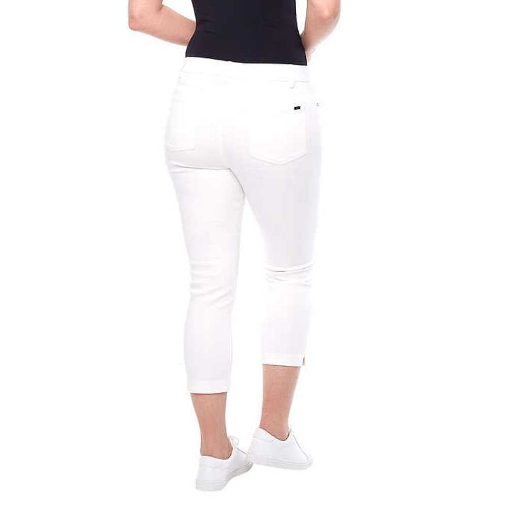 Up! Women’s Pull-on 5-pocket Capri with Pockets | White Pull-up Crop Pant Women > Pants & Jumpsuits > Capris 15 $ Buttons & Beans Co.