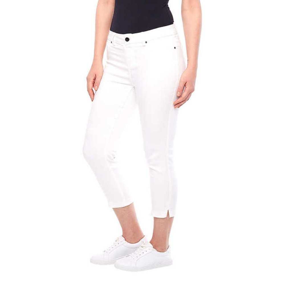 Up! Women’s Pull-on 5-pocket Capri with Pockets | White Pull-up Crop Pant Women > Pants & Jumpsuits > Capris 15 $ Buttons & Beans Co.