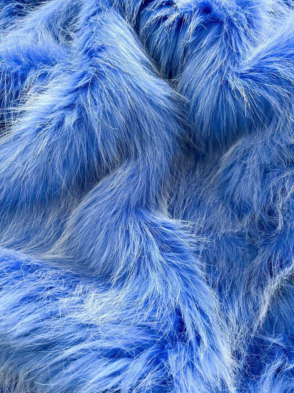 Winterfell Blue Faux Fur Pompom Fabric by the yard | Pompom, Arts & Crafts, Decor, Costume Faux Fur Fabric 3 $ Buttons & Beans Co.