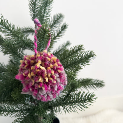 Woolly Pom Pom Christmas Ornament | Astroland
