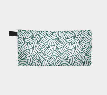 Cheeky Crocheter, Black or White Small Case, Crochet Hook and Knitting Needles Case, Notions Bag, Accessories Case, Crocheting Knitting, Fibre Enthusiasts, Crafters, Crocheter and Knitter Humour