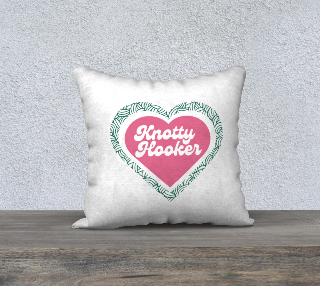 Knotty Hooker Pillow