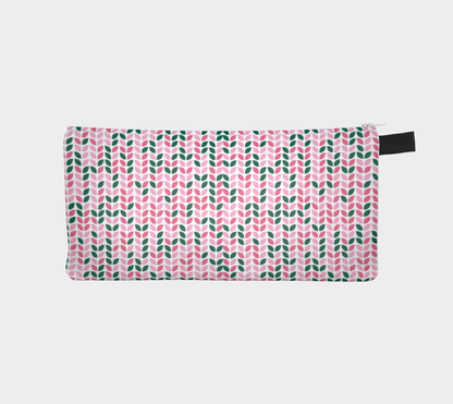Knit All Over Small Case, Crochet Hook and Knitting Needles Case, Notions Bag, Accessories Case, Crocheting Knitting, Fibre Enthusiasts, Crafters, Crocheter and Knitter Humour