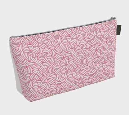 Knotty Girl, Notions Bag, Crochet Hook, Knitting Needles Organizer, Accessories Case, Crocheting Knitting, Fibre Enthusiasts, Crafters, Crocheter and Knitter Humour Gift