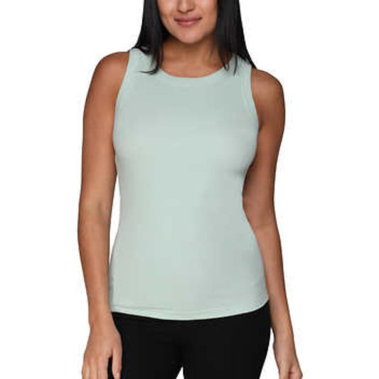 Tahari Women’s Tank Top, Sleeveless Top, Mint Muscle Tank, Crew Neck