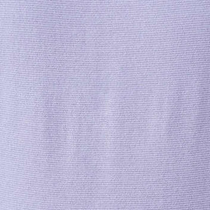 Kersh Women's Ottoman Short Sleeve Silk and Cotton Sweater, Knit Top Purple