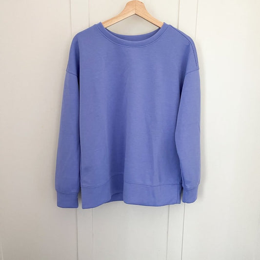 Mondetta Drop Shoulder Sweater Sweatshirt | Lilac, Small, Medium, Large