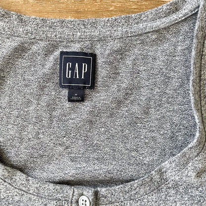 Gap Like new! Grey marled Draw String Waist Sleeveless Jumpsuit | Crop Romper M